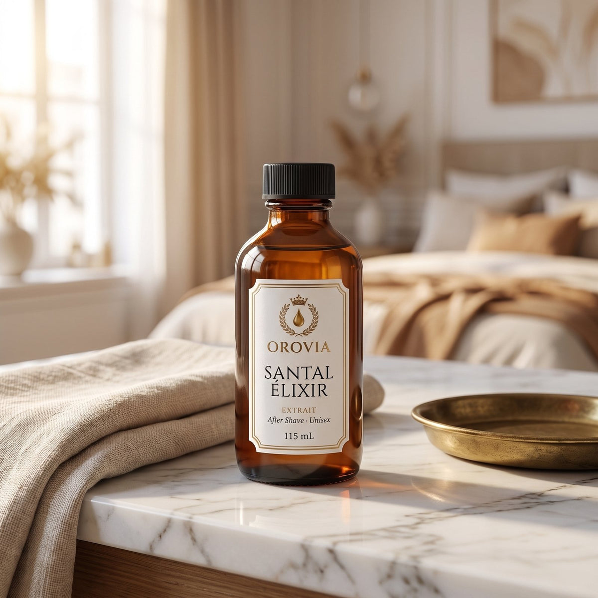 Santal Élixir · After Shave 115 ml en ambiente