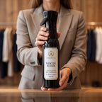 Santal Élixir · Aromatizante Spray Continuo para Textil 500 ml en uso