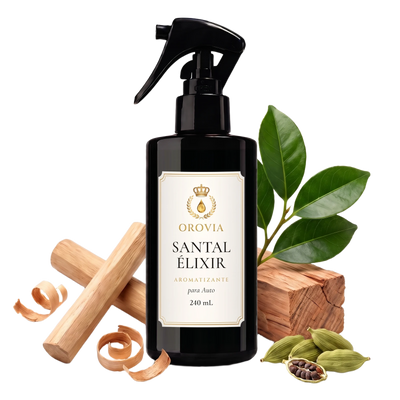 Santal Élixir · Aromatizante para Auto 240 ml