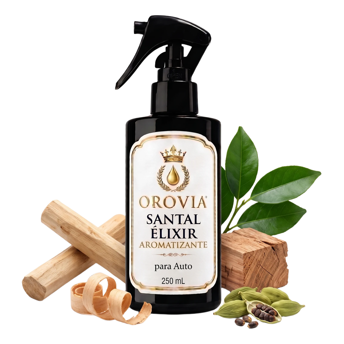 Santal Élixir · Aromatizante para Auto 250 ml