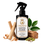 Santal Élixir · Aromatizante para Hogar 240 ml con sándalo, cardamomo y cedro