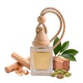 Santal Élixir · Difusor Colgante para Auto 8 ml con sándalo, cardamomo y cedro