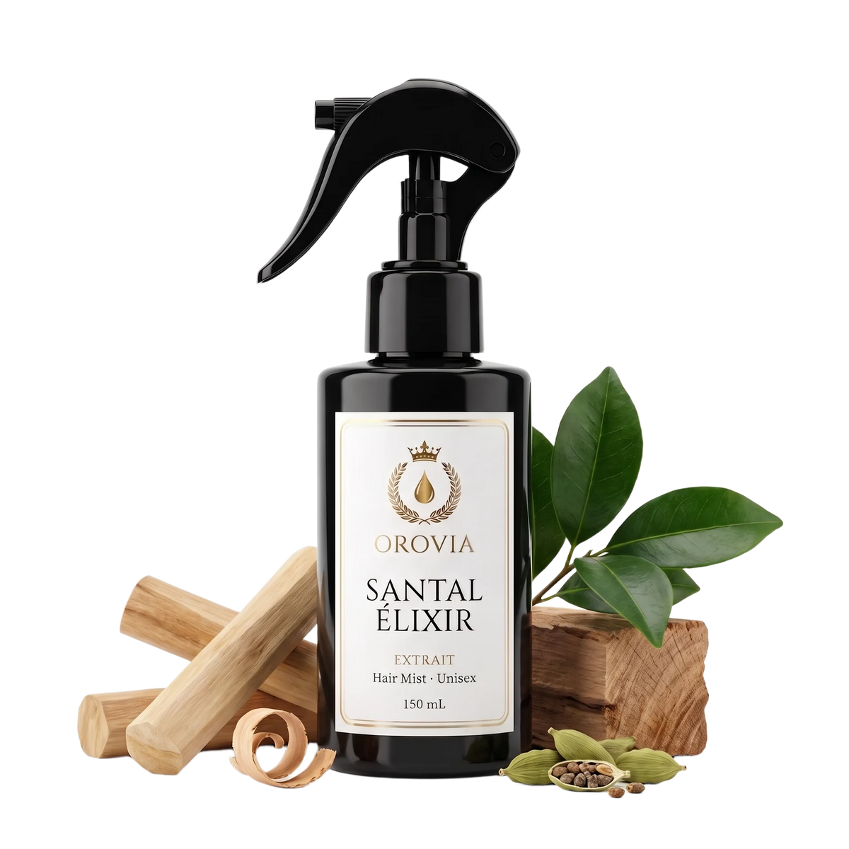 Santal Élixir · Hair Mist 150 ml con sándalo, cardamomo y cedro