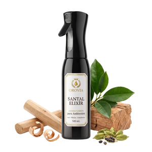 Santal Élixir · Aromatizante Spray Continuo para Ambientes 500 ml