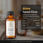 Santal Élixir · After Shave 115 ml: notas de cardamomo, sándalo y cedro