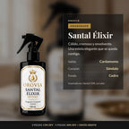 Santal Élixir · Fragancia Corporal 100 ml: notas de cardamomo, sándalo y cedro
