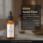 Santal Élixir · Aceite Perfumado 30 ml: notas de cardamomo, sándalo y cedro