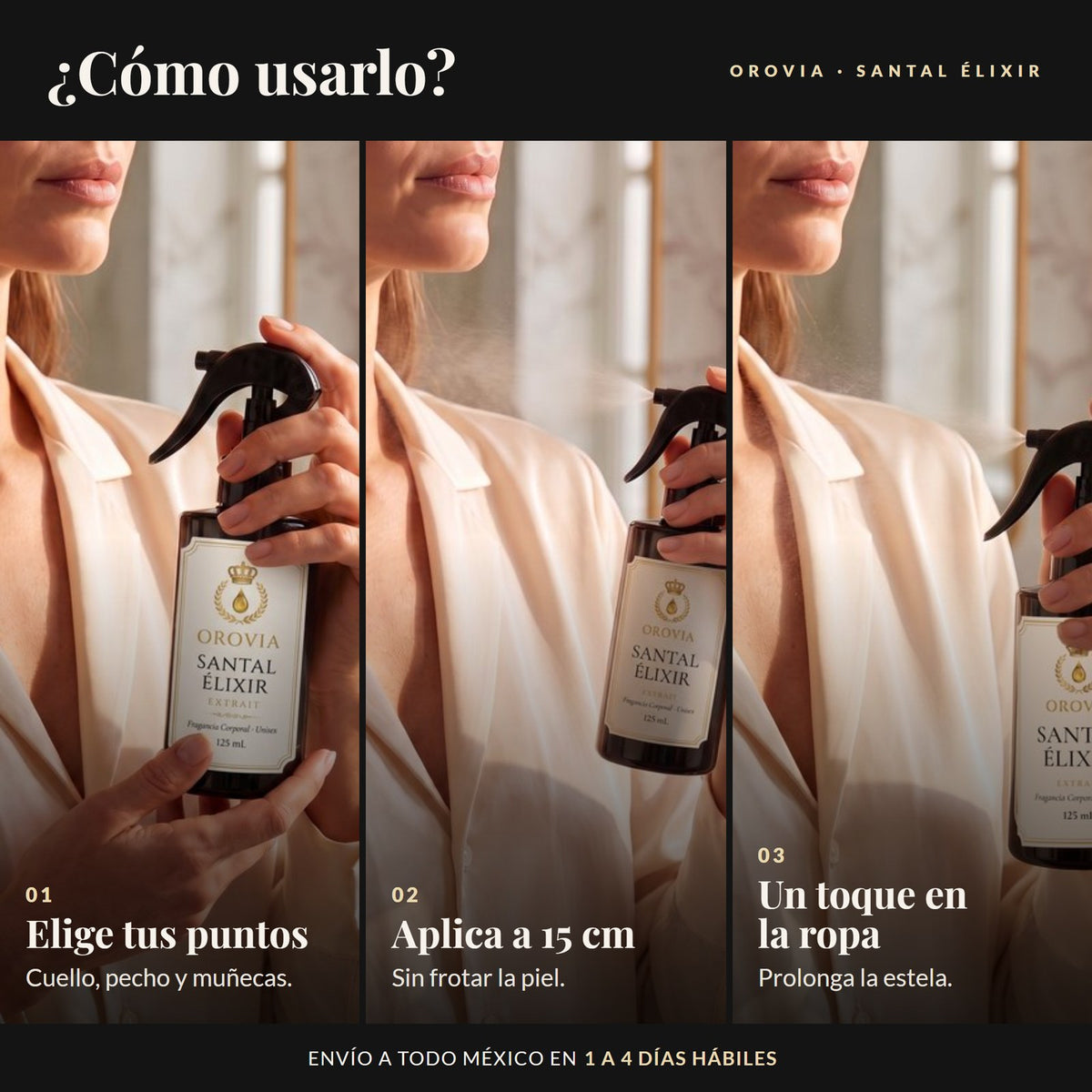 Cómo usar Santal Élixir
