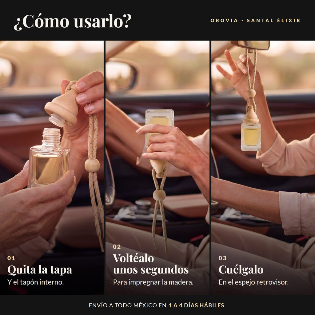 Cómo usar Santal Élixir