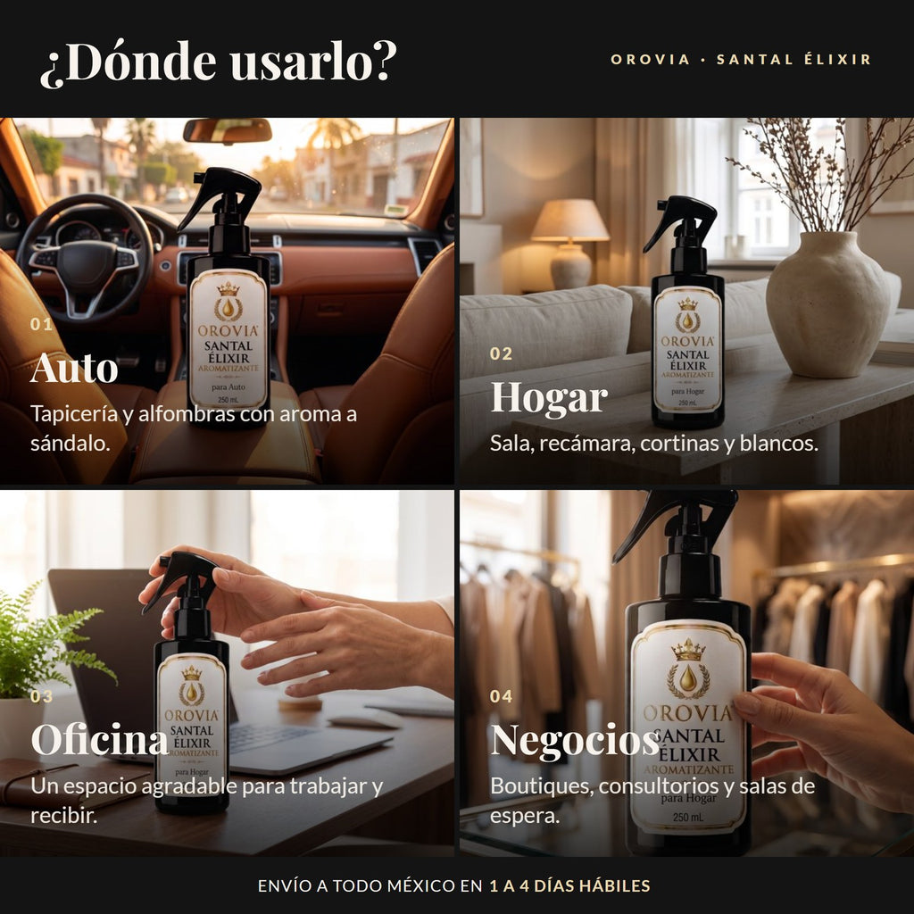 Cómo y dónde usar Santal Élixir